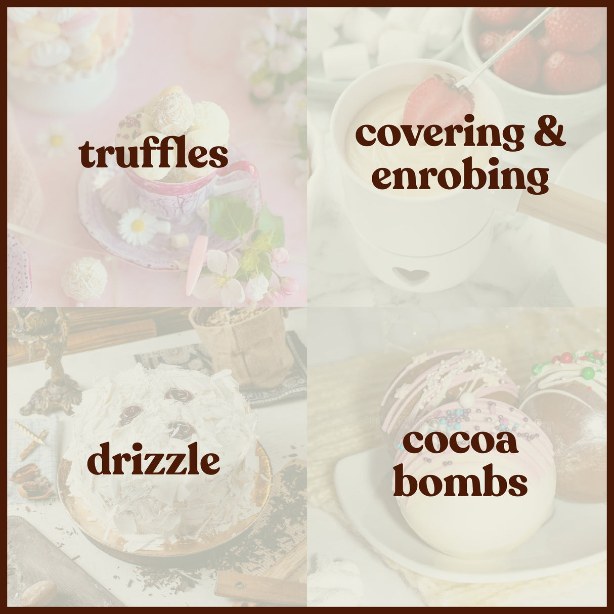 Merckens White Melting Wafers - 1 lb