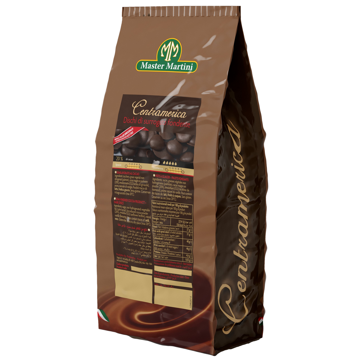 Gran Centramerica Dark Melting Wafers - 2.2 lb