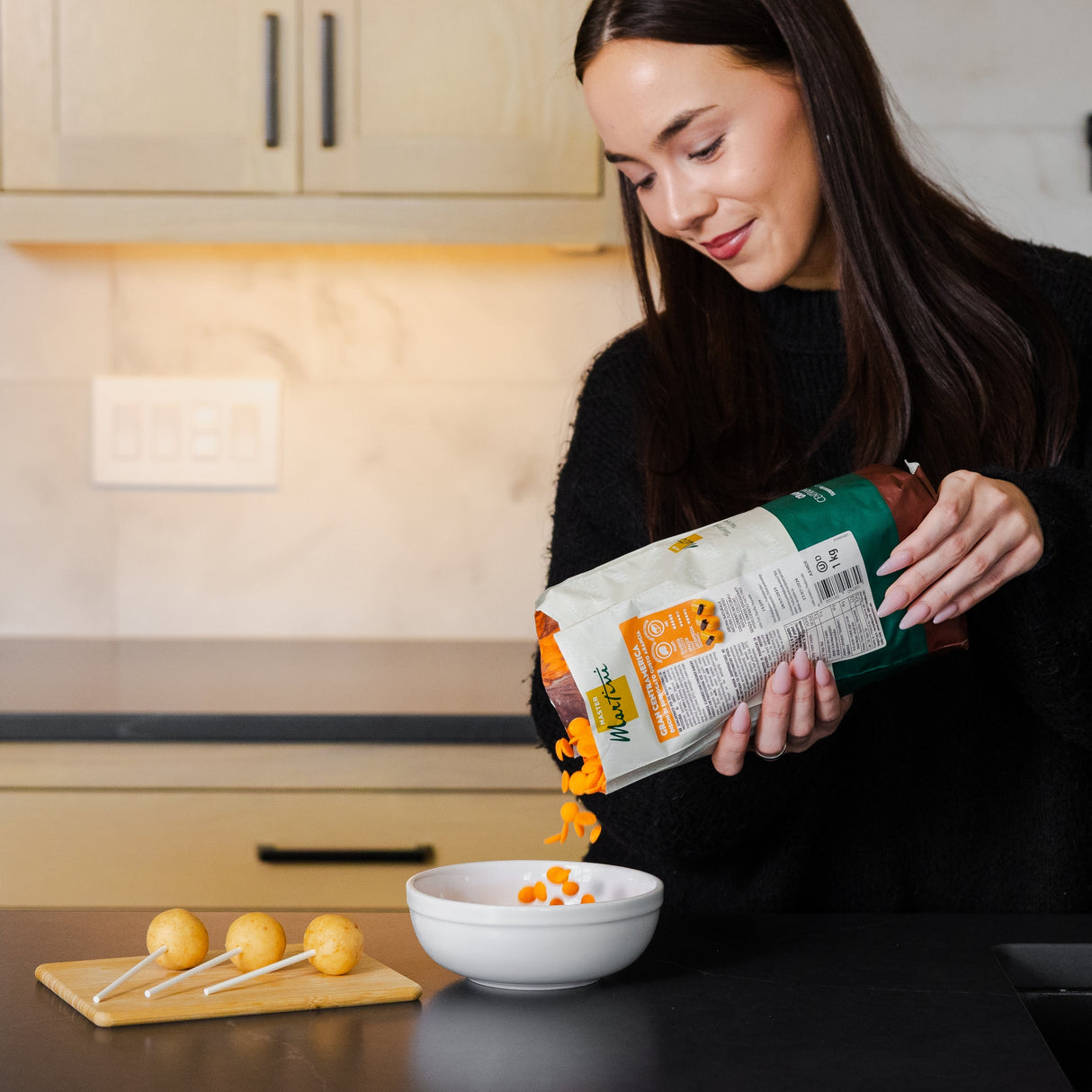 Gran Centramerica Orange Melting Wafers - 2.2 lb