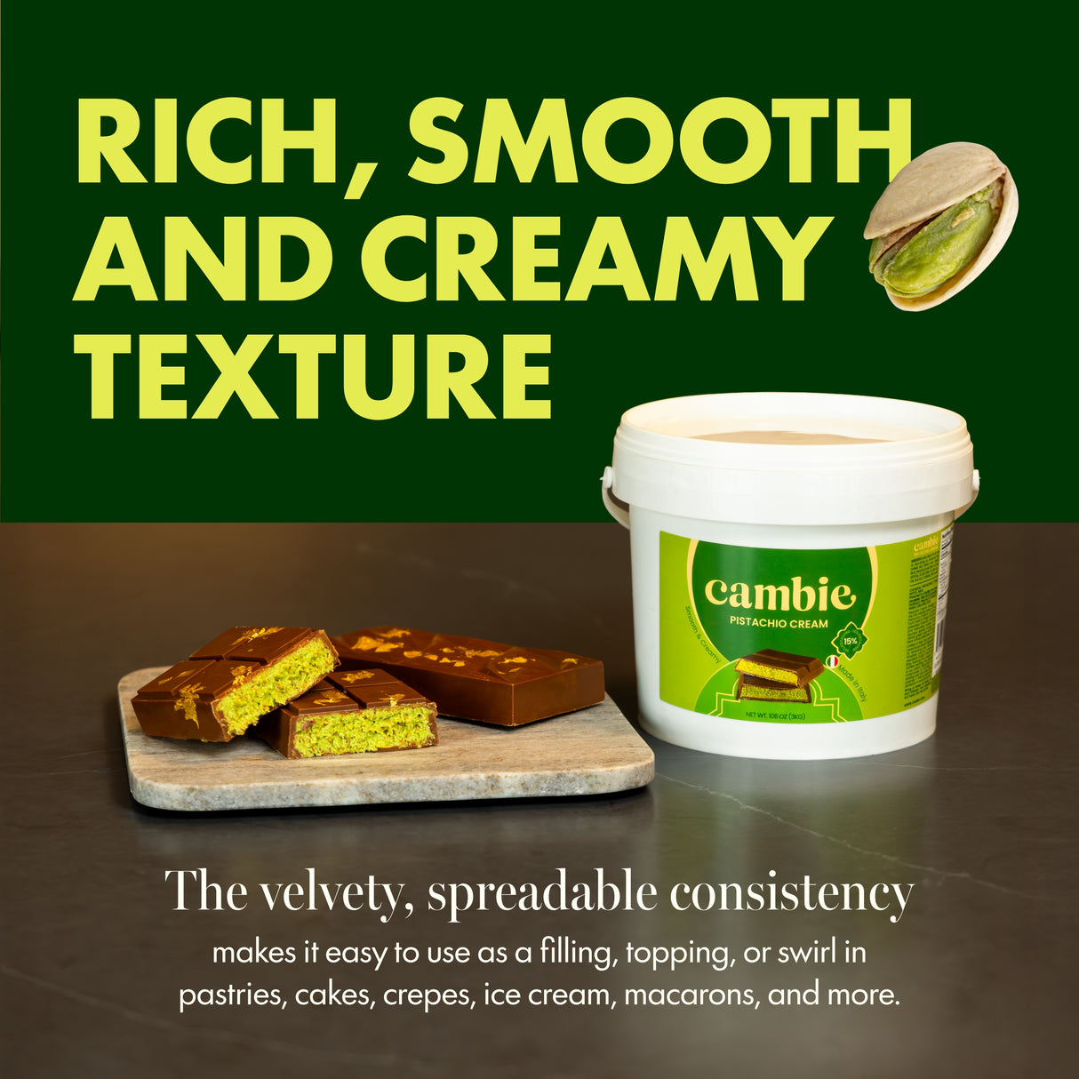 Pistachio Cream - 3 kg