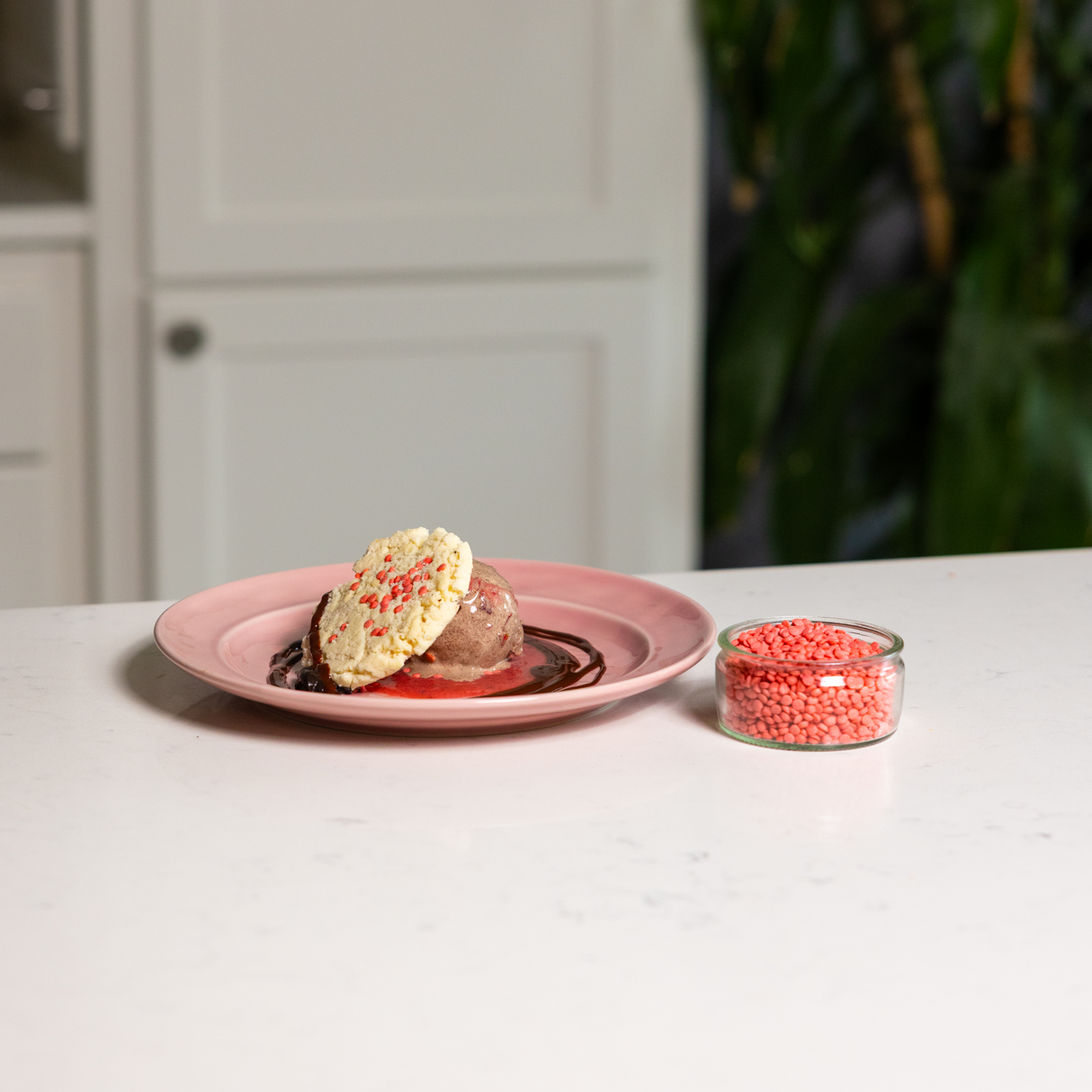 Strawberry Micro Cookie Gems - 21 lb