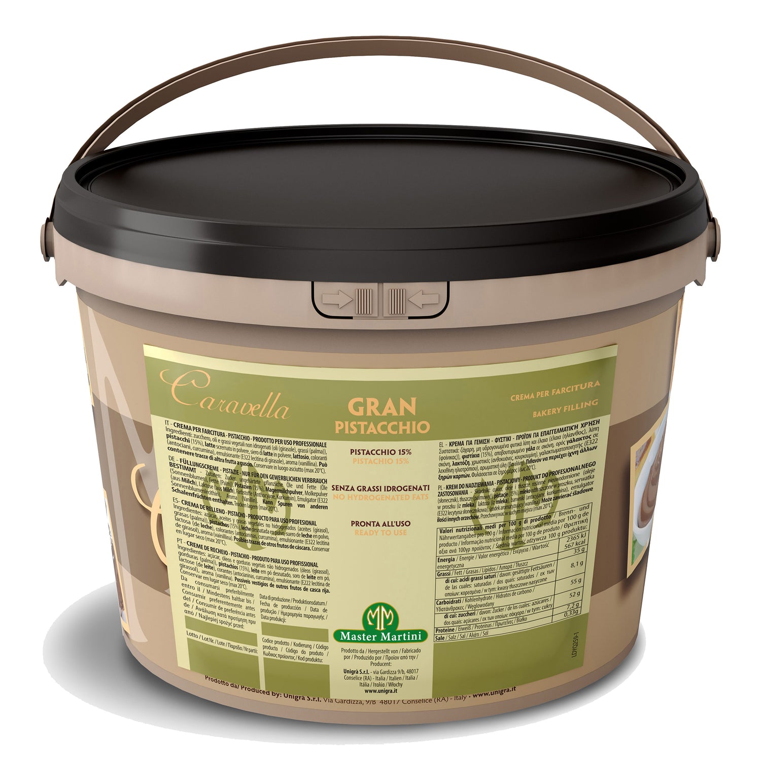 Gran Pistachio Cream - 5 kg