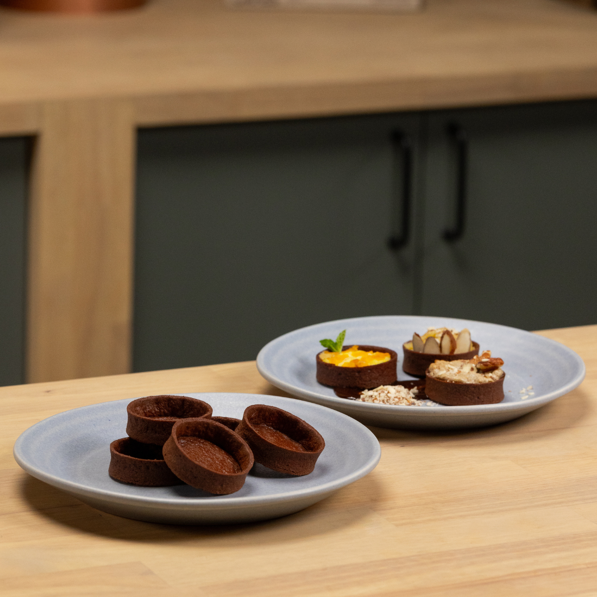 Medium Round Chocolate Tart Shells 2.17" (Pack of 120)