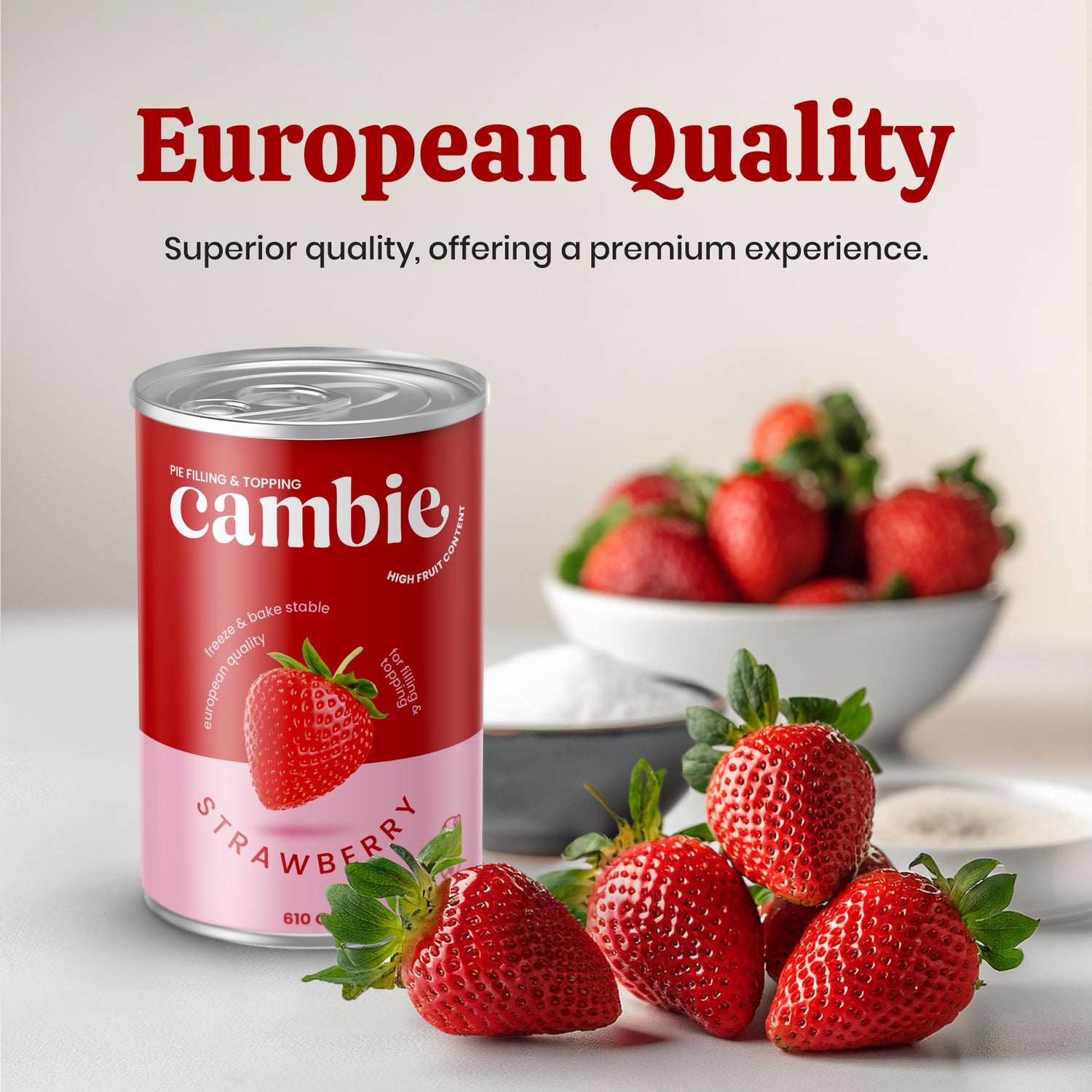 Strawberry Pie Filling - 610 g