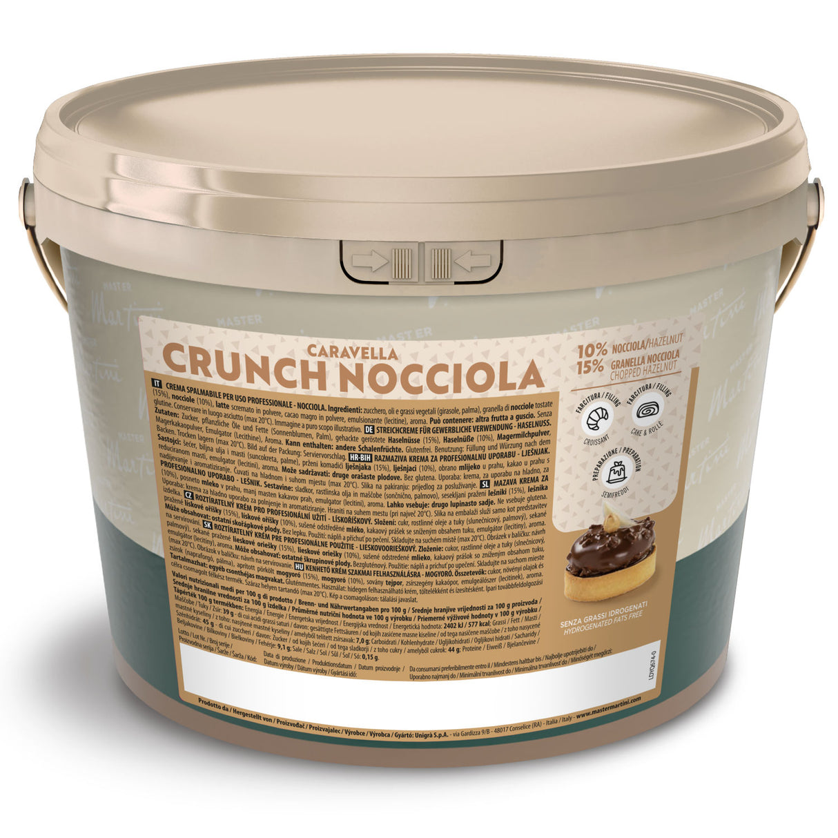 Gran Nocciola Crunch Cream - 5 kg