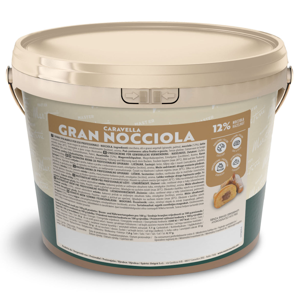 Gran Latte Nocciola Cream - 5 kg
