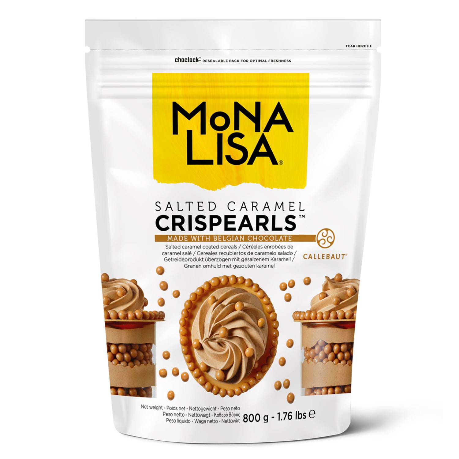 Salted Caramel Crispearls - 800 g