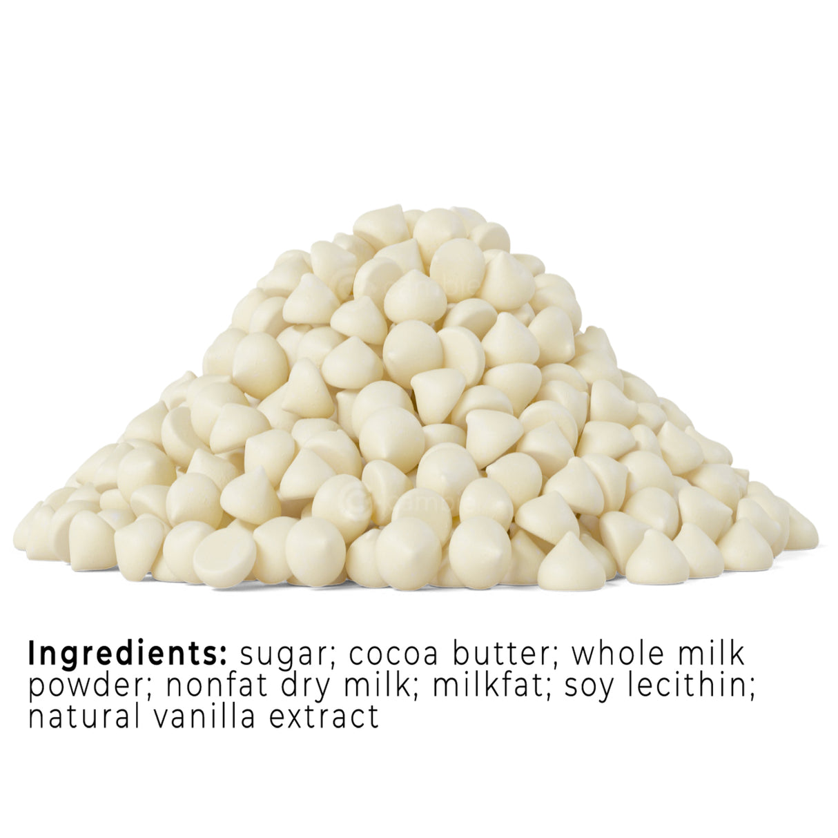 White Chocolate Chips 1M - 22 lb