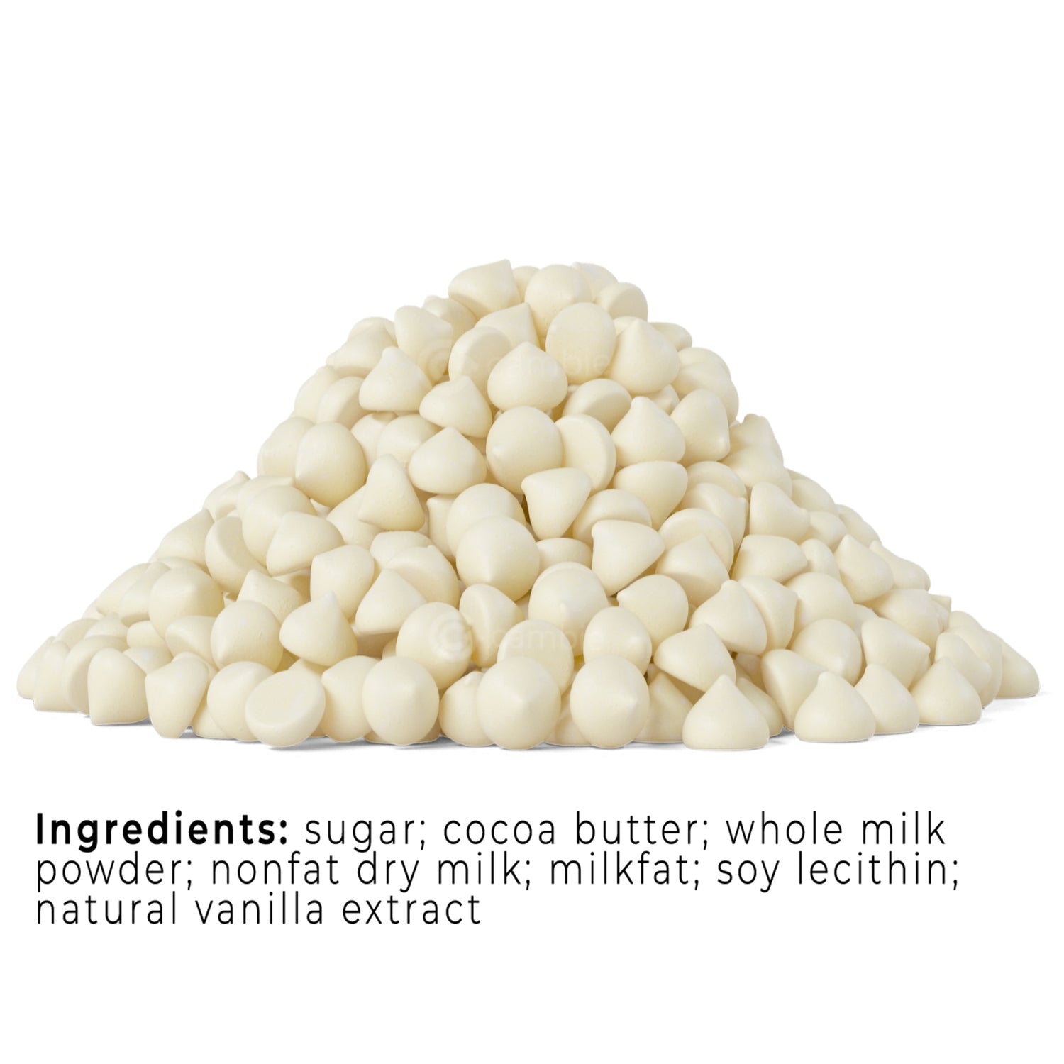 White Chocolate Chips 1M - 22 lb