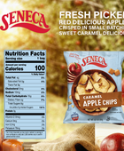 Seneca Caramel Apple Chips 0.7 oz (Pack of 24)