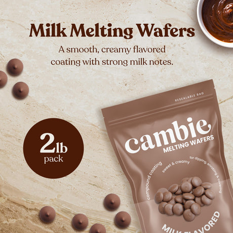 Milk Melting Wafers - 2 lb