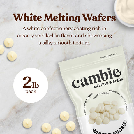 White Melting Wafers - 2 lb