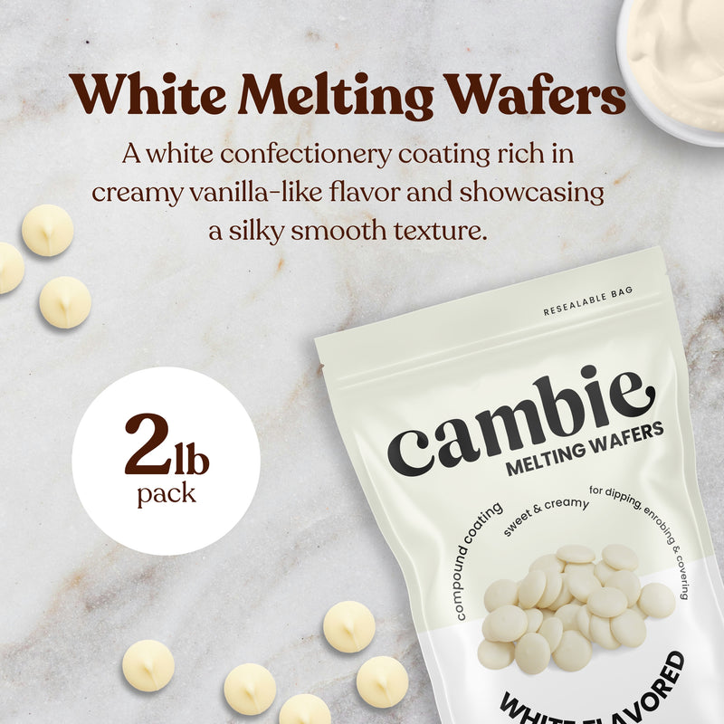 White Melting Wafers - 2 lb