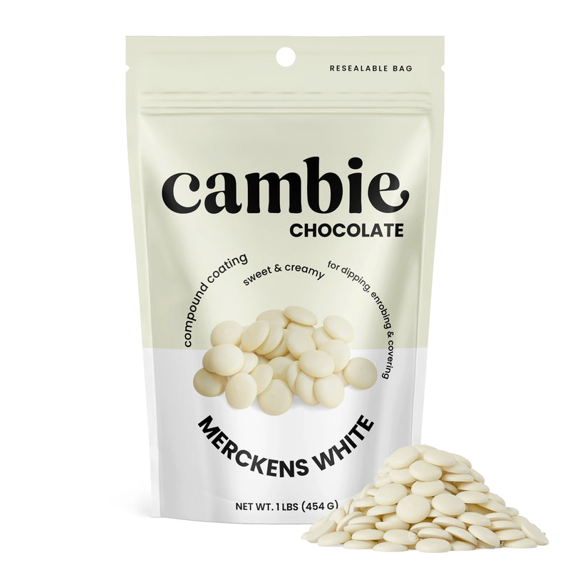 Merckens White Melting Wafers - 1 lb