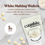 White Melting Wafers - 1 lb