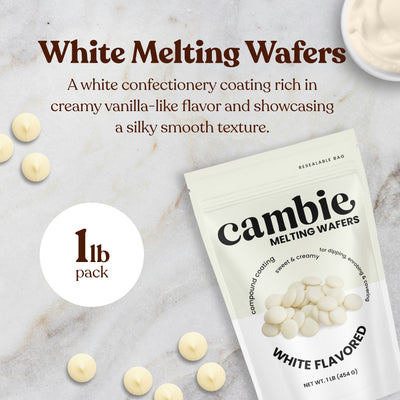 White Melting Wafers