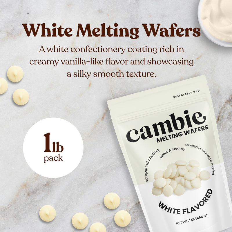 White Melting Wafers - 1 lb