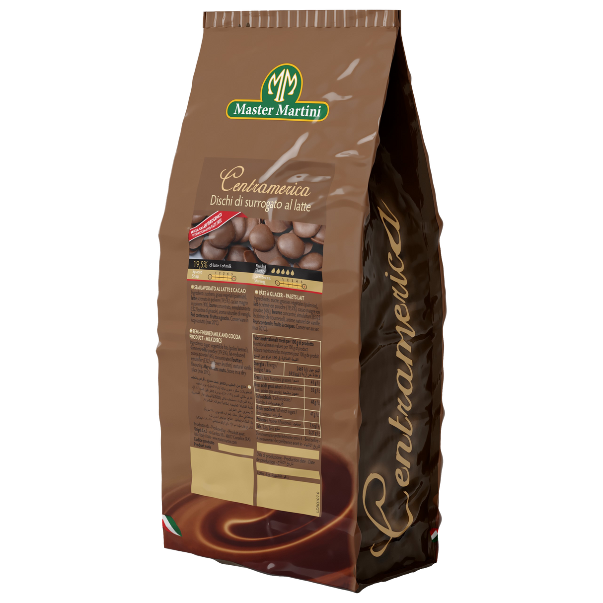 Gran Centramerica Milk Melting Wafers - 2.2 lb