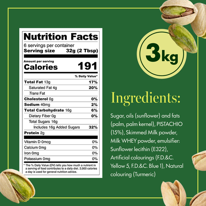 Pistachio Cream 15%