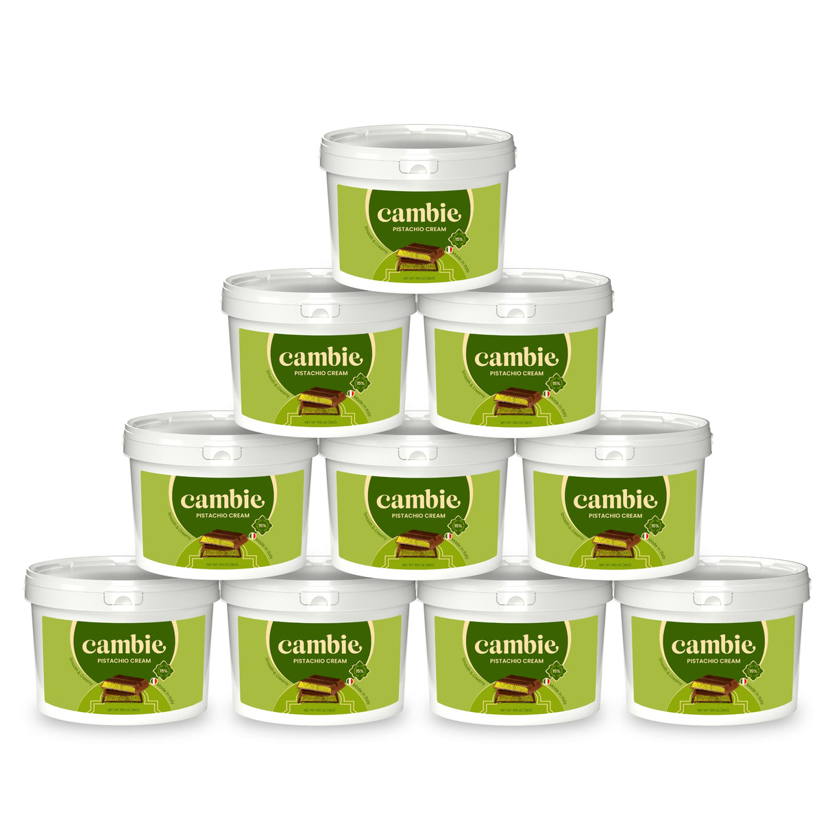 Pistachio Cream - 3 kg (Pack of 10)