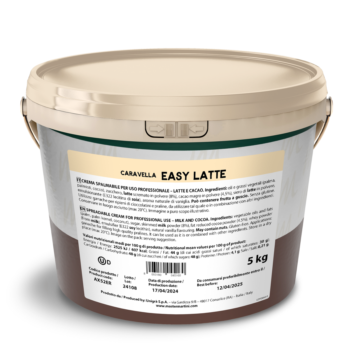 Milk Chocolate Cream - 5 kg