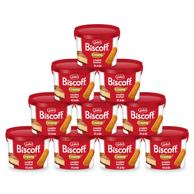 Biscoff Cookie Butter Spread - 17.6 lb (Pack of 10)
