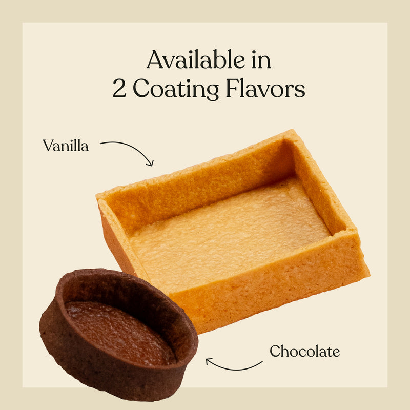 Gluten Free Medium Round Vanilla Tart Shells 2.17" (Pack of 120)