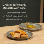 Medium Square Vanilla Tart Shells 2.16" (Pack of 140)