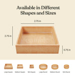 Large Square Vanilla Tart Shells 2.8" (Pack of 72)
