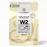 W2 White Chocolate Callets 28% - 2.5 kg
