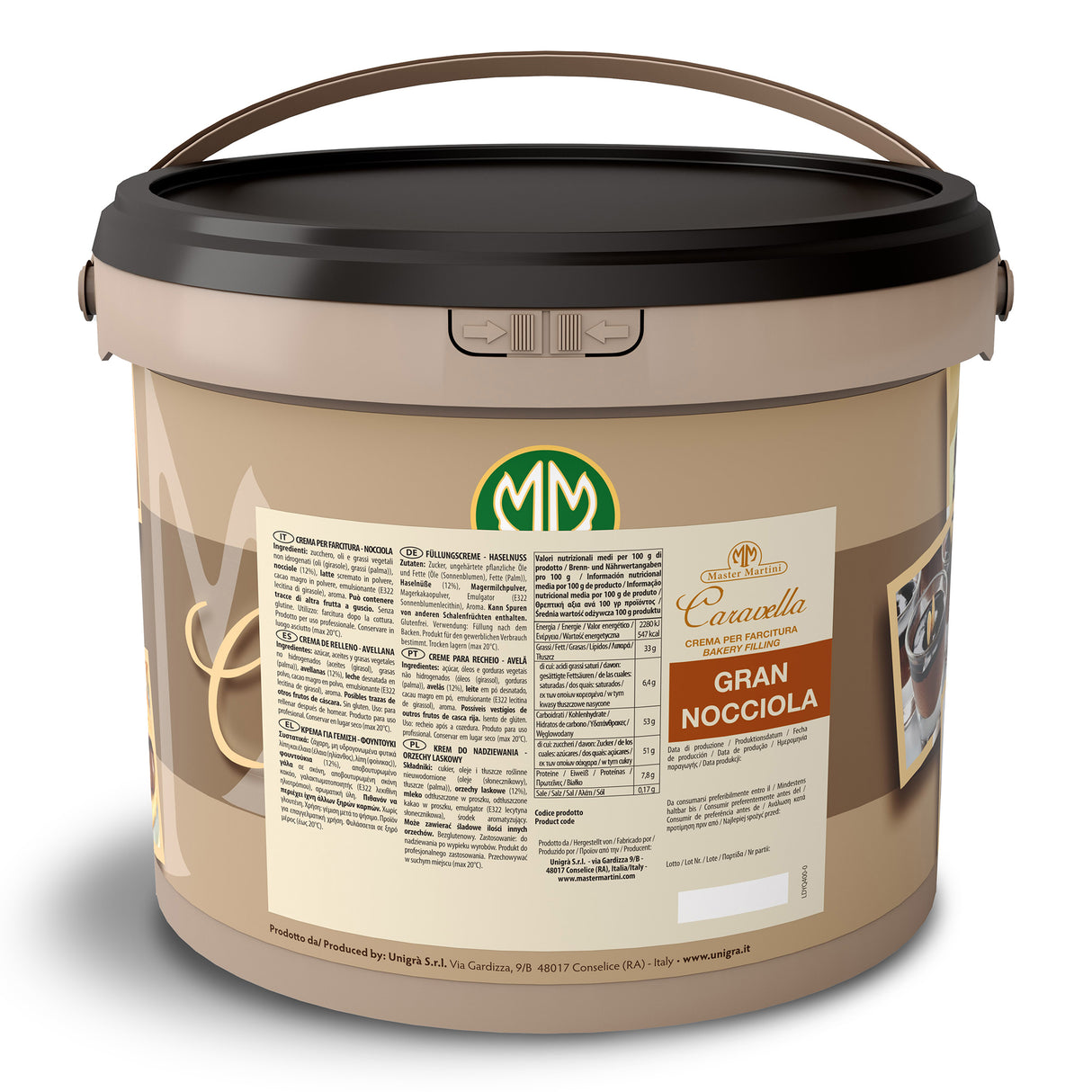 Gran Nocciola Cream - 5 kg