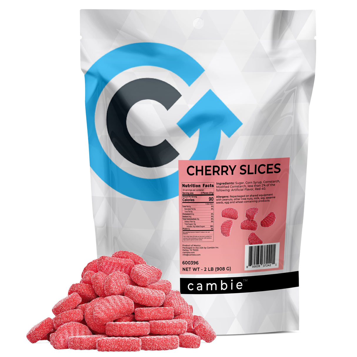 Cherry Slices Gummies - 2 lb