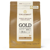 Gold Chocolate Callets 30.4% - 2.5 kg