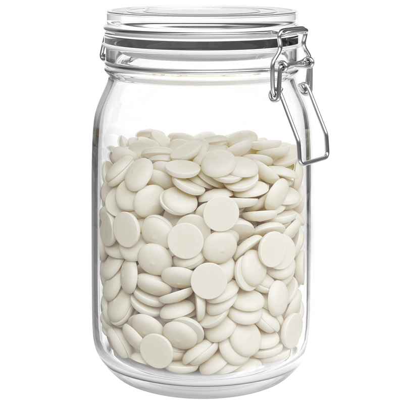 Merckens Super White Melting Wafers - 10 lb