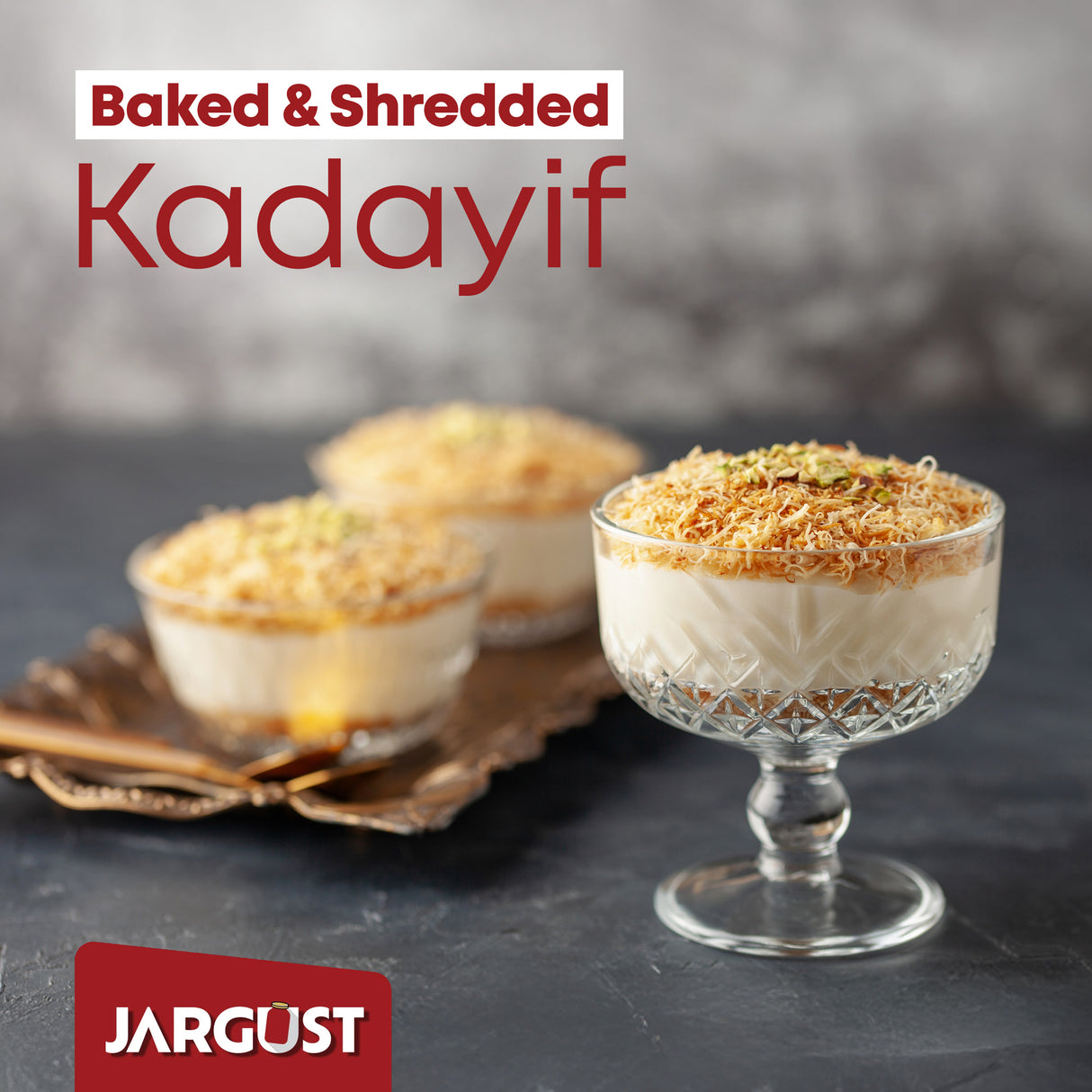 Baked & Shredded Kadayif - 6 lb