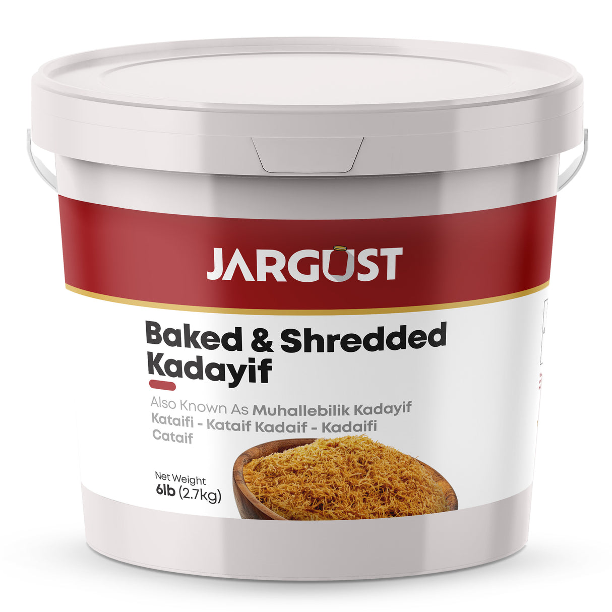 Baked & Shredded Kadayif - 6 lb