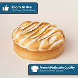 Mini Round Vanilla Tart Shells 1.38" (Pack of 288)