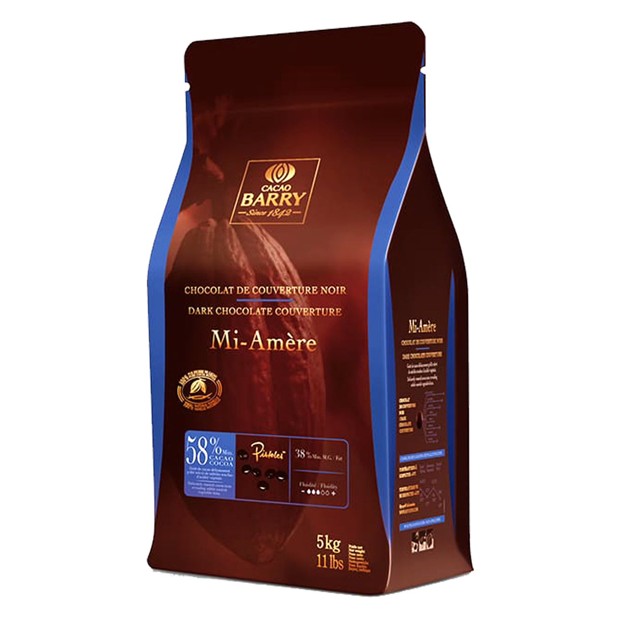 Mi Amere Dark Chocolate 58% - 5 kg