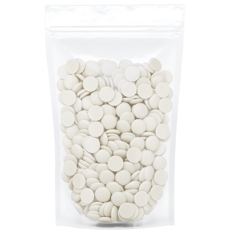 Merckens Super White Melting Wafers - 10 lb