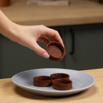 Medium Round Chocolate Tart Shells 2.17" (Pack of 120)