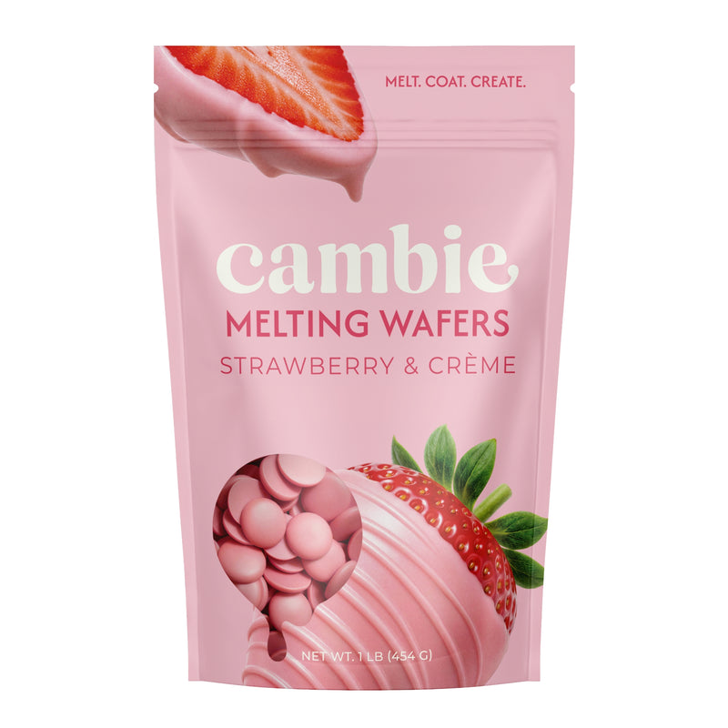 Strawberries & Creme Melting Wafers
