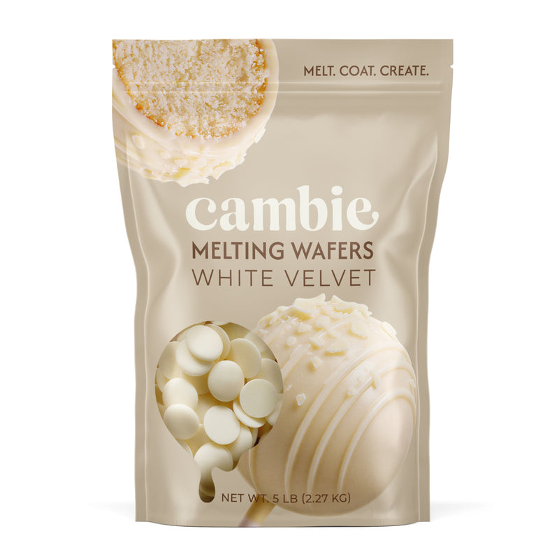 White Velvet Melting Wafers
