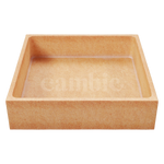 Large Square Vanilla Tart Shells 2.8" (Pack of 72)