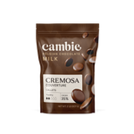 Cambie Cremosa Milk Chocolate Couverture 35%, 2 lb bag of Belgian milk chocolate callets