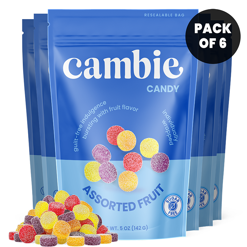 Sugar Free Fruit Candy - 4 oz (Pack of 6)