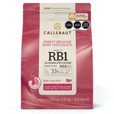 Ruby Chocolate Callets - 2.5 kg