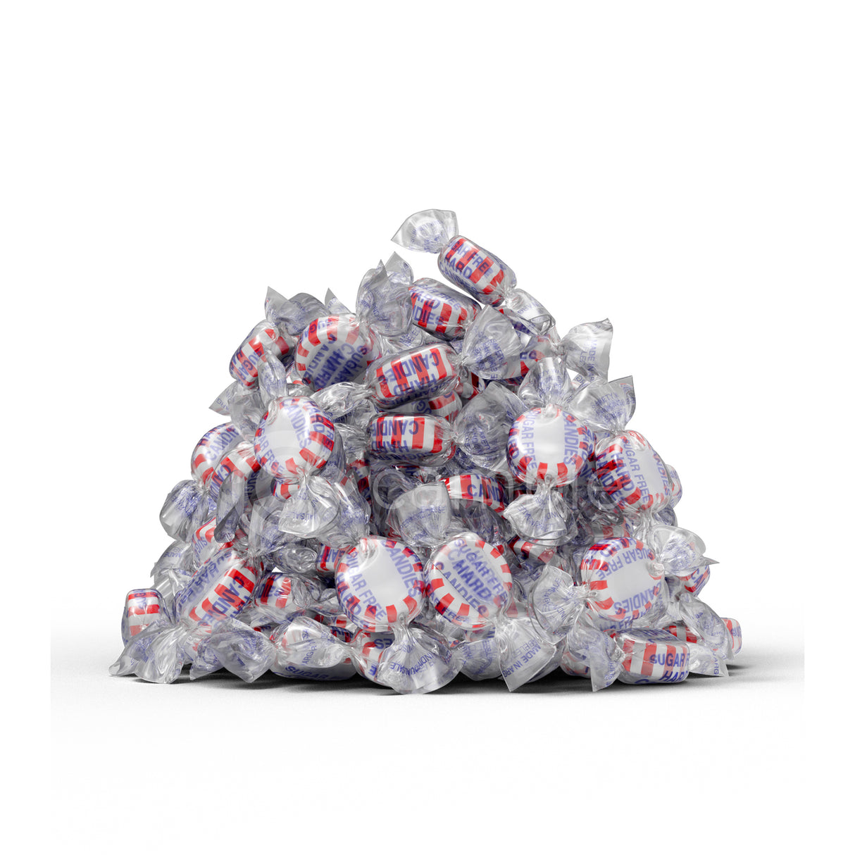 Sugar Free Peppermint Starlights - 6 lb