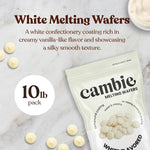 White Melting Wafers