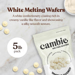 White Melting Wafers